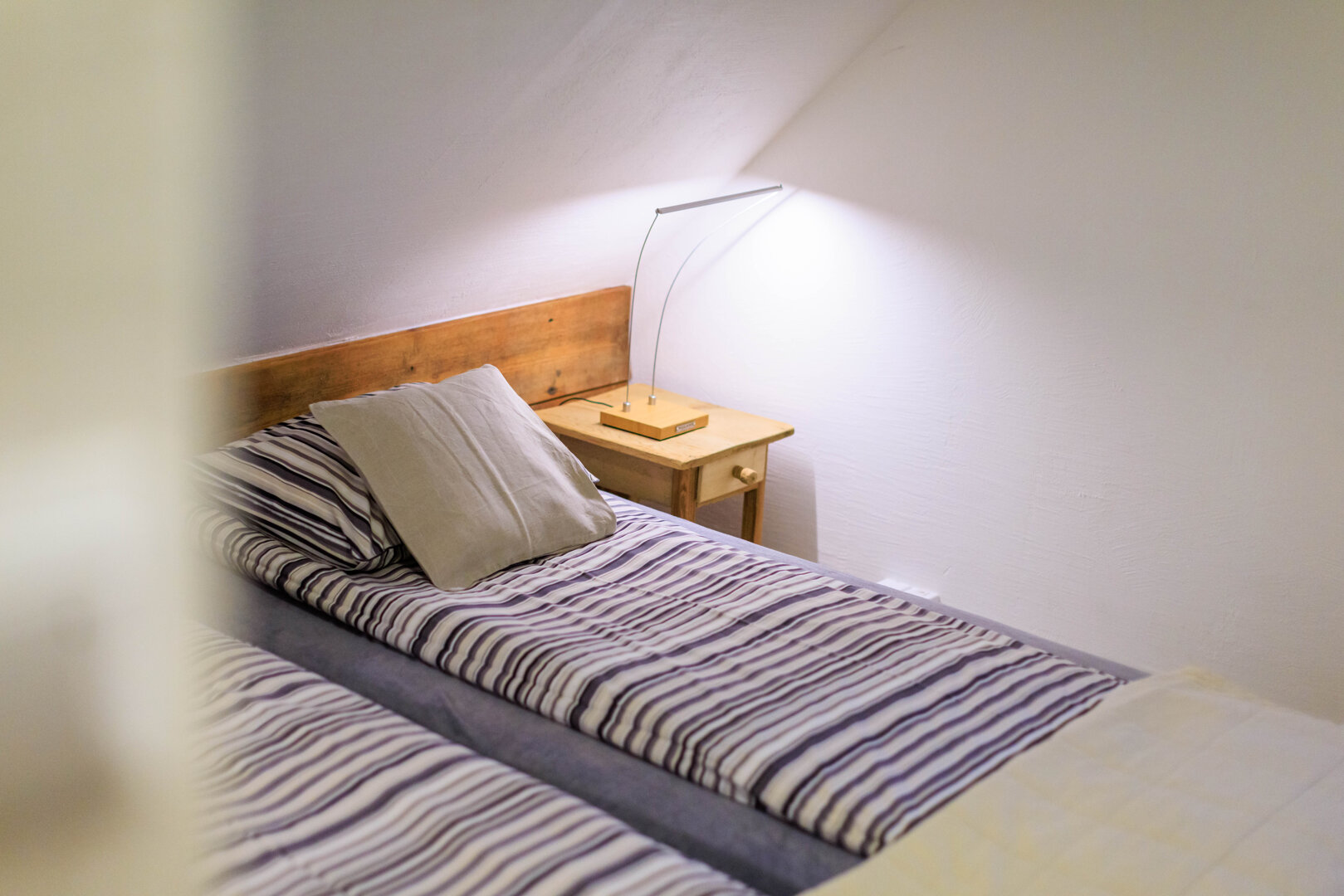 Plank Room in the House with a Porch